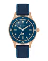 Bulova Men's Archive Series Mil Ships 150th Anniversary Special Edition Blue Dial Watch