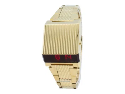 Pre-owned Bulova Men's  Computron 97c110 Watch In Stainless Steel In Silver