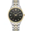 Bulova His And Hers Adult Two Tone Stainless Steel 2-pc. Watch Boxed Set 98x125 In Metallic