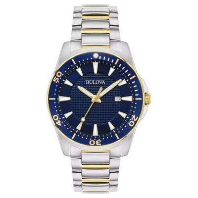 Bulova Men's Classic Blue Dial Watch