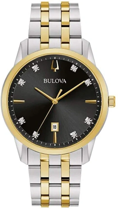 Pre-owned Bulova Men's Classic Calendar Quartz Silver Watch 40 Mm 98d165