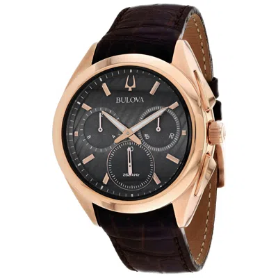 Bulova Curv 42mm Watch In Black
