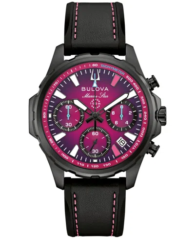 Bulova Team Miami E1 Racing Marine Star B Chronograph, 41mm In Black