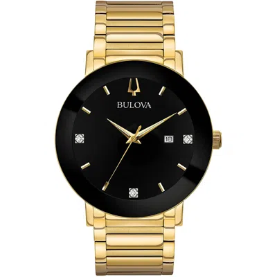 BULOVA MEN'S GOLD DIAL WATCH