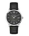 Bulova Classic Hudson Watch, 39mm In Black