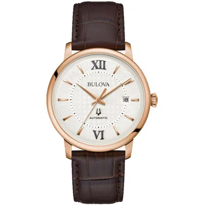 Bulova Men's Hudson White Dial Watch