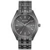 Bulova Men's Ion-plated Gray Dial Watch In Black