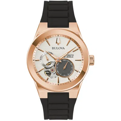 Bulova Modern Millennia Watch, 38mm In White/black