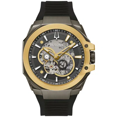 Bulova Men's Mauina Black Dial Watch