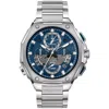 Bulova Men's Precisionist Blue Dial Watch In Blue