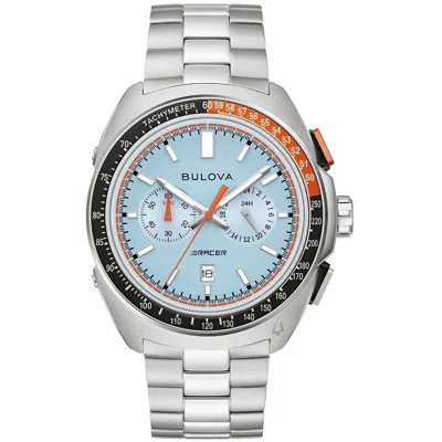 Bulova Men's Racer Chronograph Blue Dial Watch