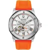 Bulova Mens Watch In Orange