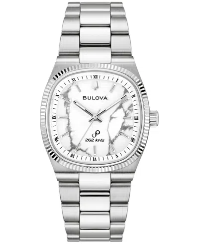 Bulova Super Seville Magnesite Bracelet Watch, 35mm X 35mm In Metallic