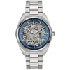 BULOVA MEN'S SURVEYOR BLUE DIAL WATCH