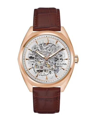 Bulova Men's Surveyor Watch In Brown