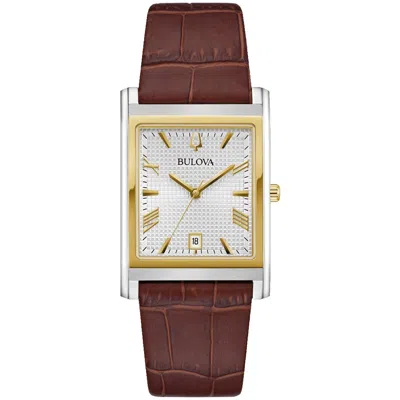 Bulova Men's Sutton White Dial Watch