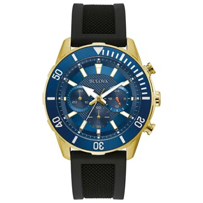 Bulova Men's Watch 98a244 In Blue