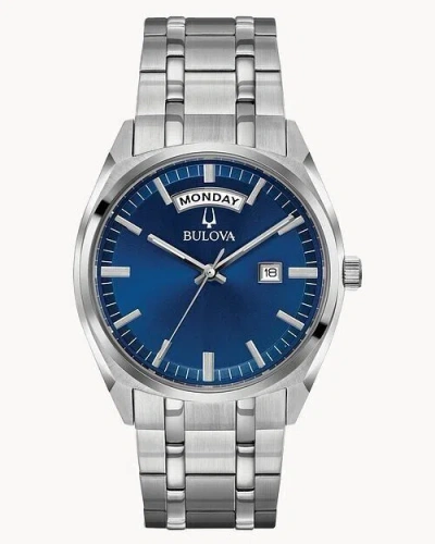 Pre-owned Bulova Mens Watch 96c125