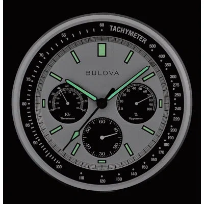 Bulova Metal Wall Clock