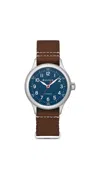 Bulova Military Nylon A-11 Hack Automatic Watch In Metallic