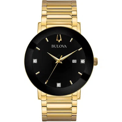 Bulova Modern Gold-tone Stainless Steel Mens Watch