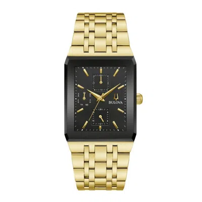 Bulova Modern Gold-tone Mens Watch In Green