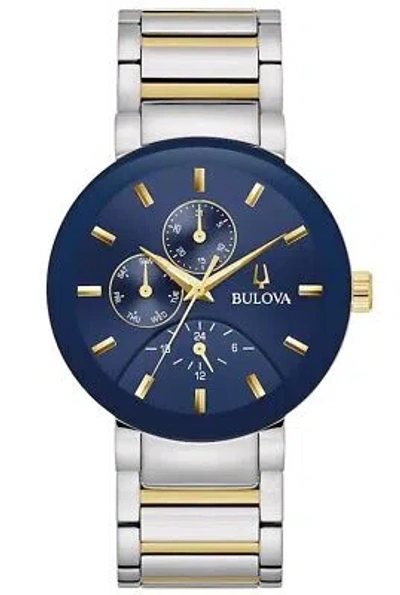 Pre-owned Bulova Modern Quartz Mens Watch 98c148
