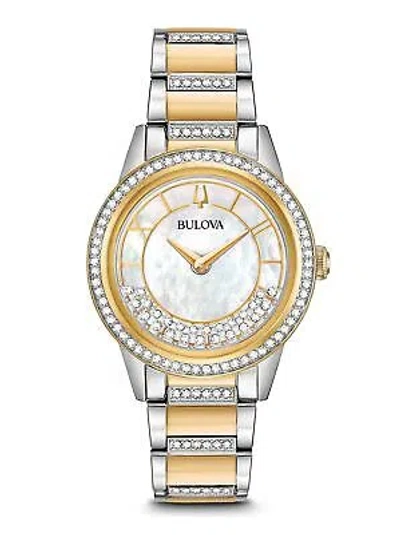 Pre-owned Bulova Multicolour Womens Analogue Watch Turnstyle 98l245