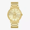 Bulova Our Lady Of Guadalupe / Nuestra Seã±ora De Guadalupe Mens Crystal Accent Gold Tone Stainless Steel B In Gold