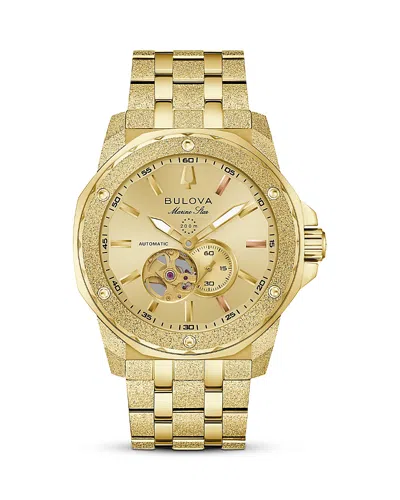 Bulova Performance Series A Marc Anthony Watch, 44mm In Gold
