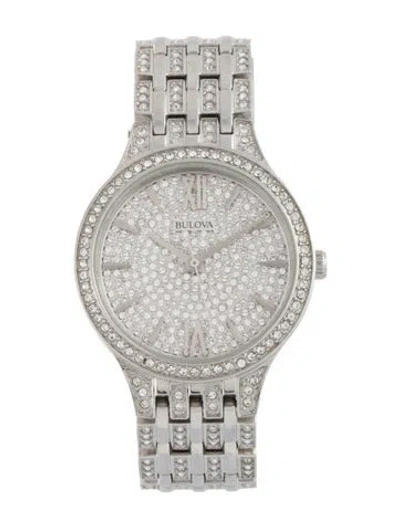 Pre-owned Bulova Phantom Watch, 32mm In Multi