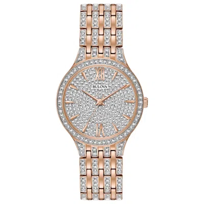 Bulova Phantom Women's 32mm Quartz Watch In Gold