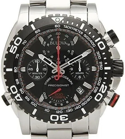 Pre-owned Bulova 98b212 Precisionist Chronograph Black Dial [parallel Import Goods]