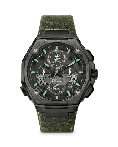 Bulova Precisionist X Special Edition Chronograph, 44.5mm In Black