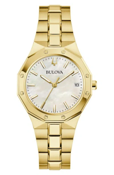 Bulova Prestige Bracelet Watch, 39mm X 39mm In Gray