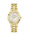 Bulova Women's Prestige Gold-tone Stainless Steel Bracelet Watch 32mm In White/gold