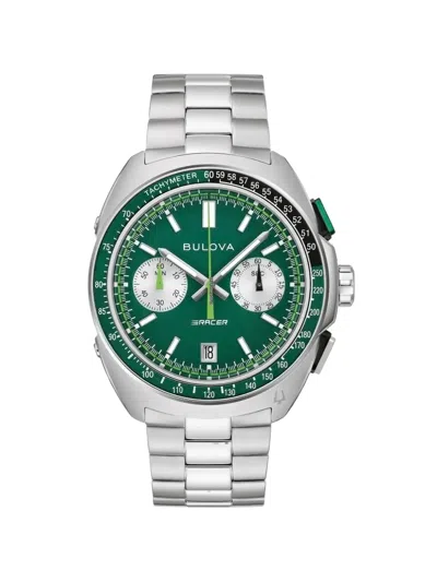 Bulova Racer 42mm Watch In Metallic