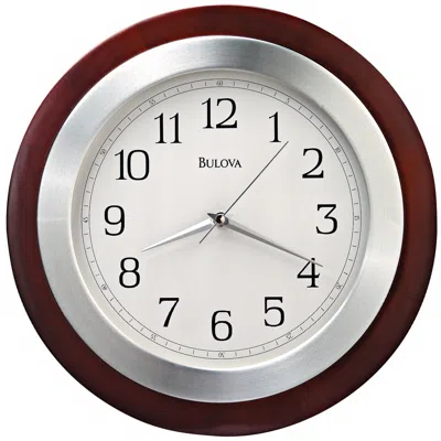 Bulova Reedham Wood Wall Clock