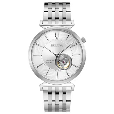 Bulova Men's Automatic Regatta Stainless Steel Bracelet Watch 40mm
