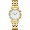 Bulova Regatta Mother-of-pearl & Diamond Bracelet Watch, 30mm In Gold