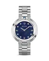 Bulova Rubaiyat Diamond Watch, 35mm - Exclusive In Blue/silver
