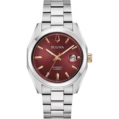 Pre-owned Bulova Silver Mens Analogue Watch Surveyor 98b422