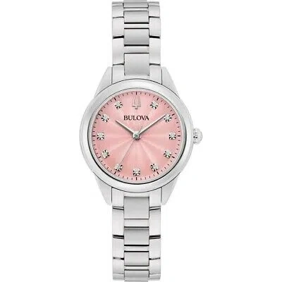 Pre-owned Bulova Silver Womens Analogue Watch Sutton 96p249