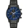 Bulova Stainless Steel Chronograph Quartz Bracelet Watch, 42mm In Black