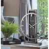 Bulova Streak Clock In Silver