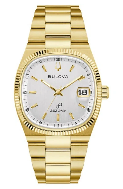 Bulova Super Seville Bracelet Watch, 37.5mm In Gold