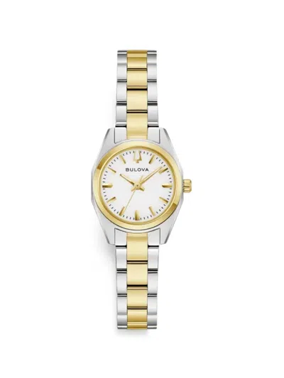 Bulova Surveyor 22mm Watch In Gold