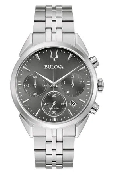 Bulova Sutton Chronograph Bracelet Watch, 41mm In Gold