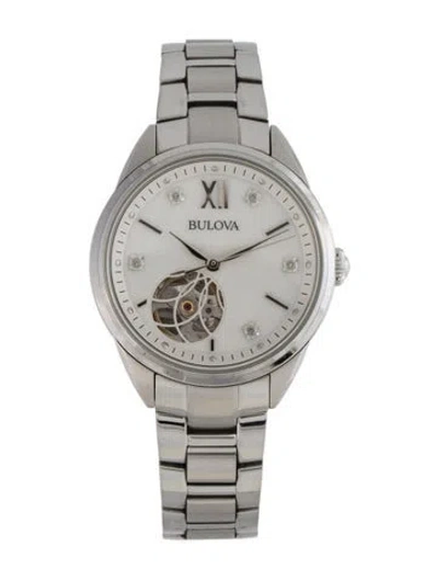 Pre-owned Bulova Sutton Classic Watch, 34mm In Multicolor