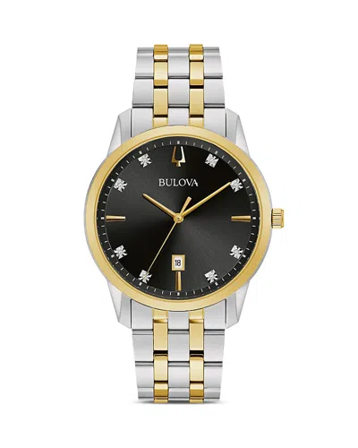 BULOVA SUTTON WATCH, 40MM,98D165